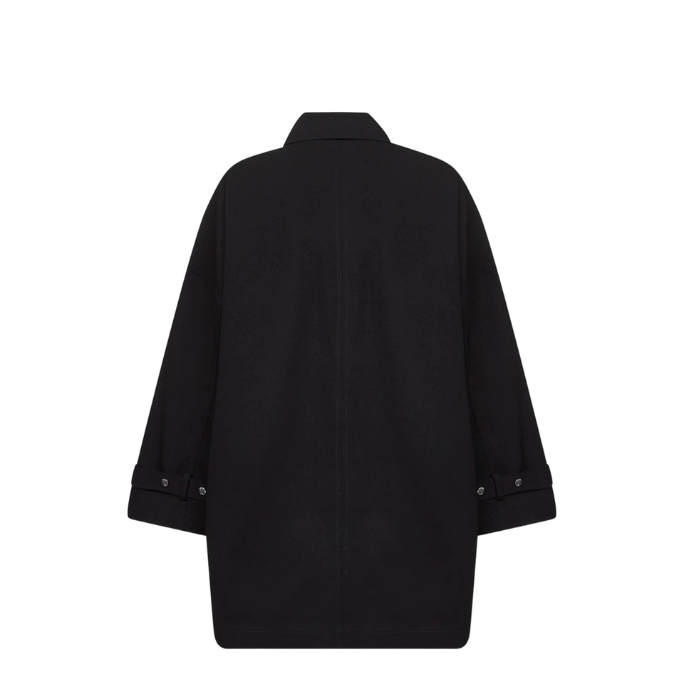 Organic Cotton Oversized Trench Coat