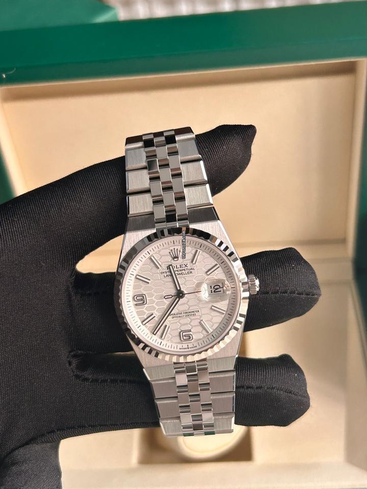 Rolex | Land-Dweller | 127234 | Steel | Steel | White | Automatic