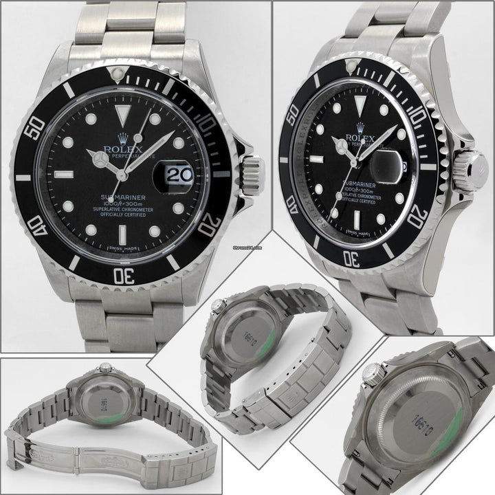Rolex | Submariner | 16610LN | Steel | 40 mm | Steel | Black | Automatic