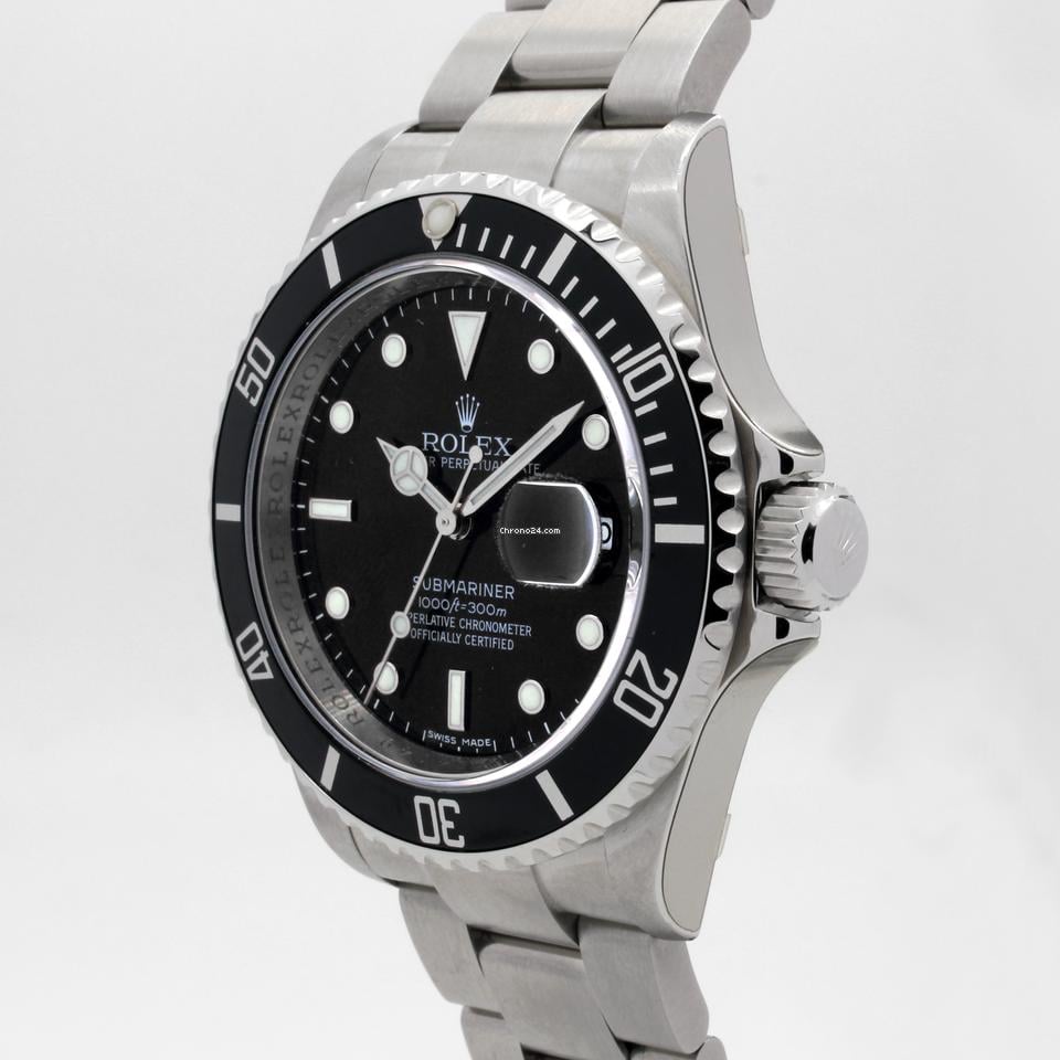 Rolex | Submariner | 16610LN | Steel | 40 mm | Steel | Black | Automatic