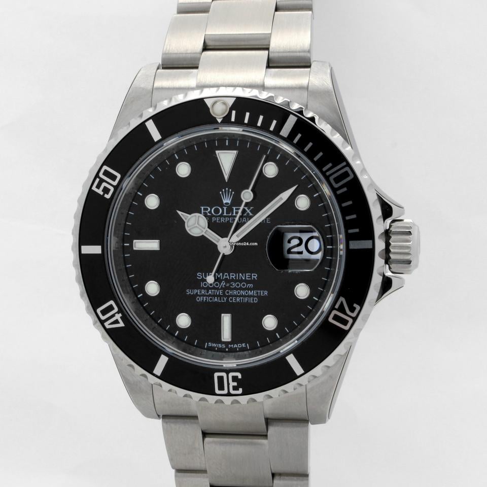 Rolex | Submariner | 16610LN | Steel | 40 mm | Steel | Black | Automatic