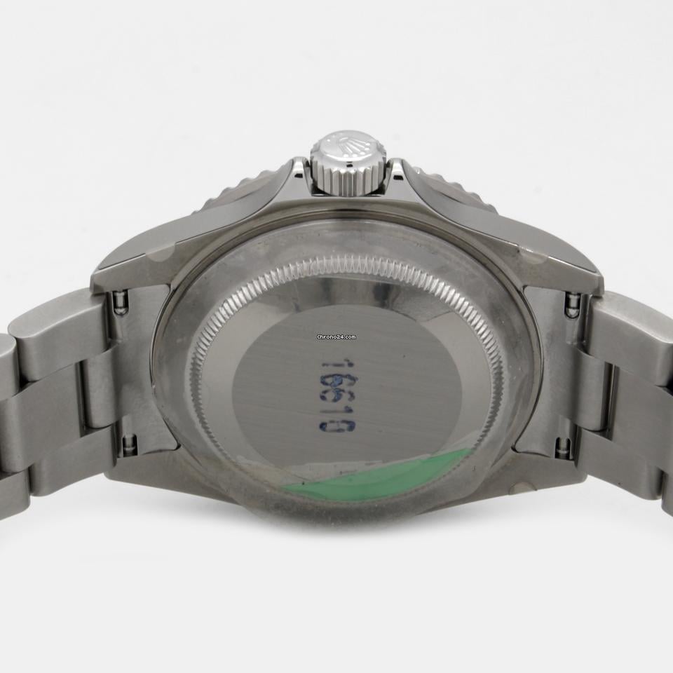 Rolex | Submariner | 16610LN | Steel | 40 mm | Steel | Black | Automatic