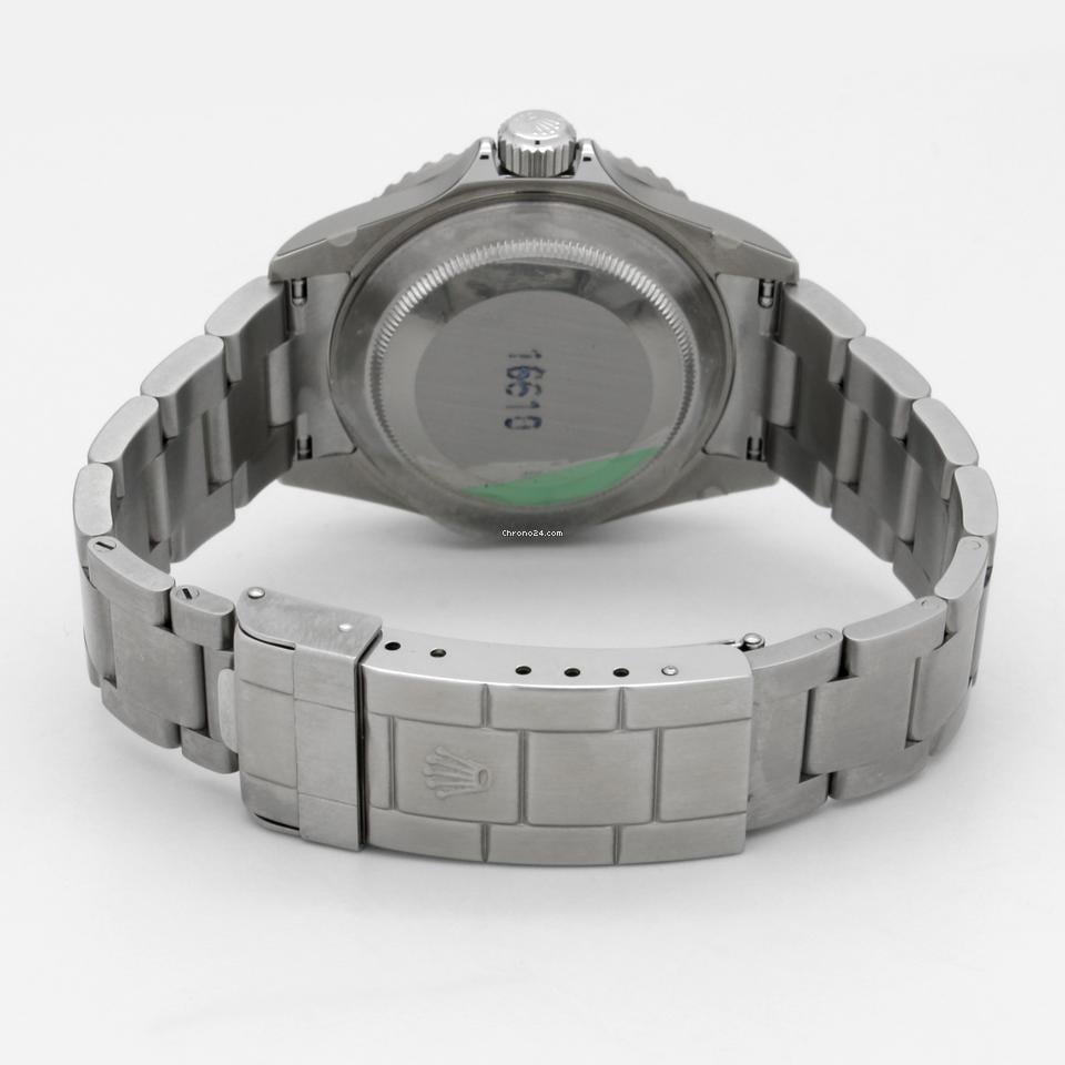 Rolex | Submariner | 16610LN | Steel | 40 mm | Steel | Black | Automatic