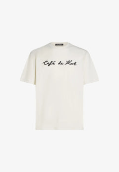KARL LAGERFELD X JORGE PARRA - Print T-shirt - cannoli cream
