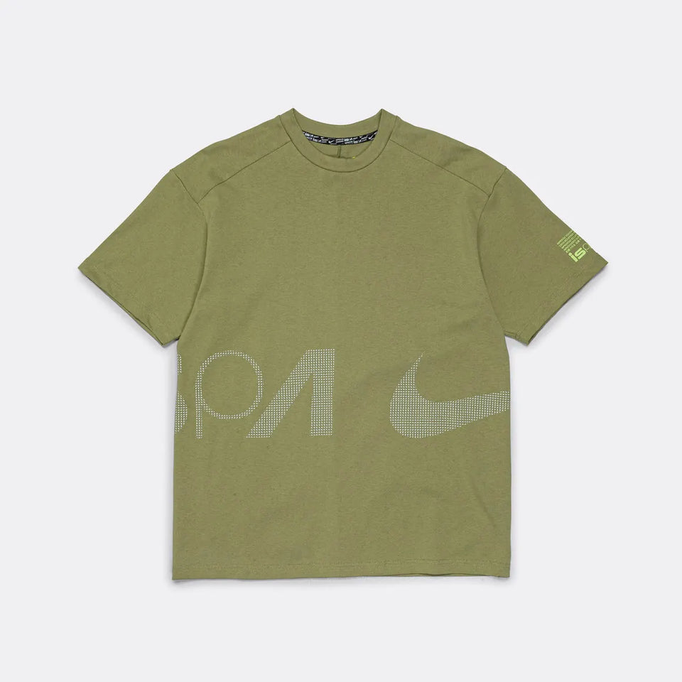 NIKE ISPA SS Tee - Alligator/Ghost Green