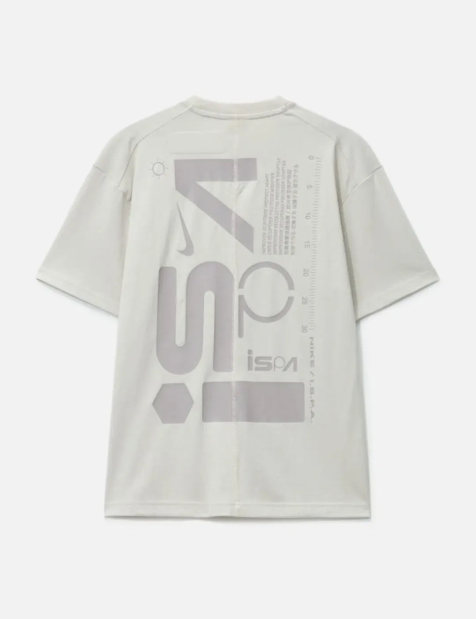 NRG ISPA SSNL Short Sleeve Light Bone T-Shirt
