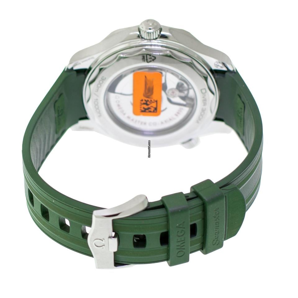 Omega Seamaster Diver 300 MStainless Steel Green Index Dial 210.32.42.20.01.001