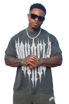 YOUNG LA 4156 Revenge Tees Slate Wash