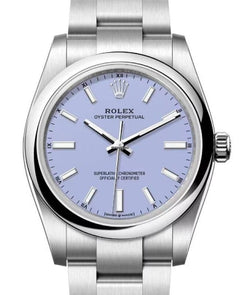 Rolex | Oyster Perpetual | 124200 | Steel | 36 mm | Steel | Purple | Automatic