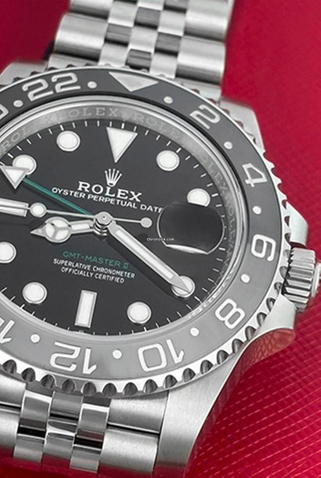 Rolex | GMT-Master II | 126710 GRNR | Steel | 41 mm | Steel | Black | Automatic