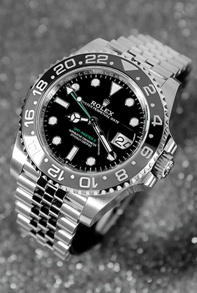 Rolex | GMT-Master II | 126710 GRNR | Steel | 41 mm | Steel | Black | Automatic