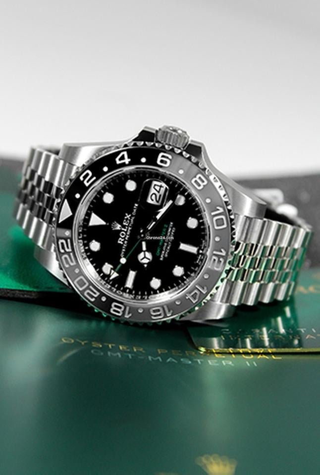 Rolex | GMT-Master II | 126710 GRNR | Steel | 41 mm | Steel | Black | Automatic