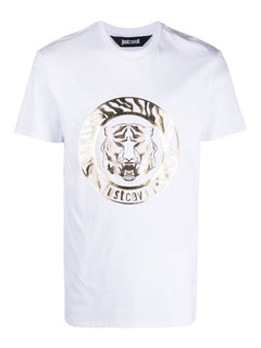 Just Cavalli Logo-print cotton T-shirt