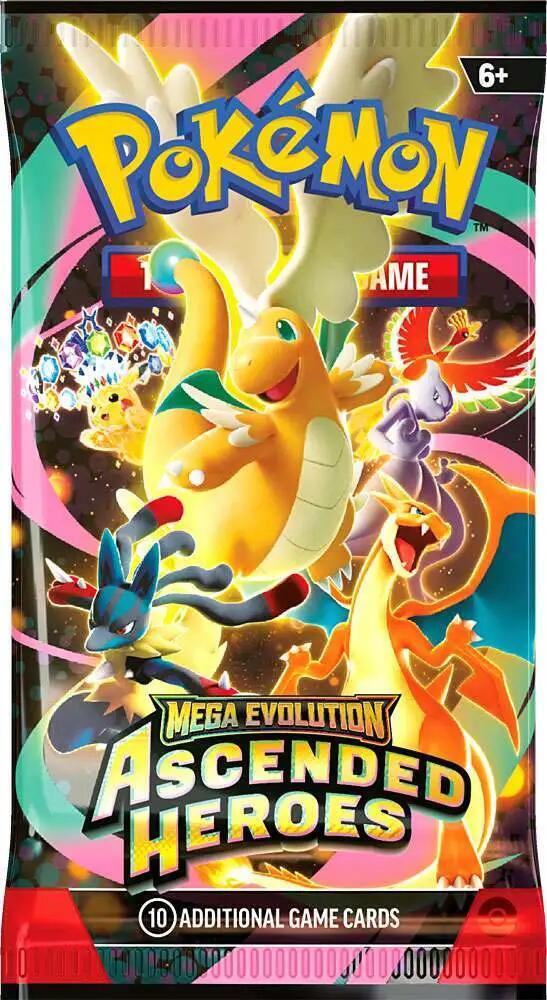 Pokemon Ascended Heroes Booster Pack - ME: Ascended Heroes (ASC)