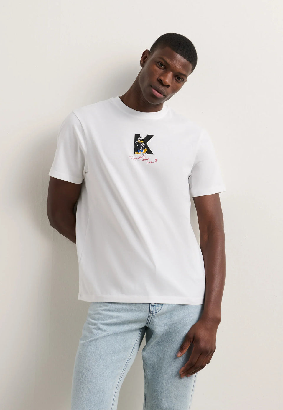 KARL LAGERFELD DISNEY - Print T-shirt - white