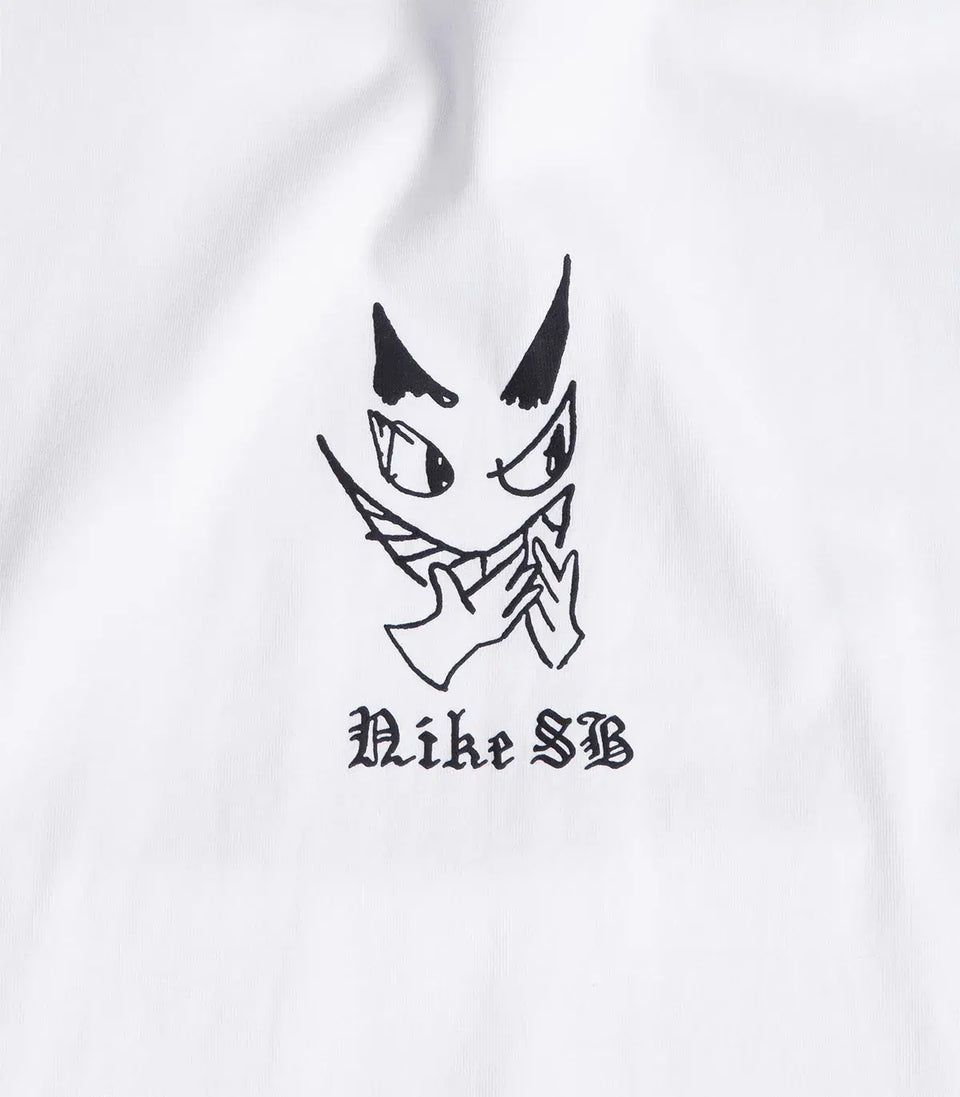 Nike SB "Krampus" Skate White T-Shirt