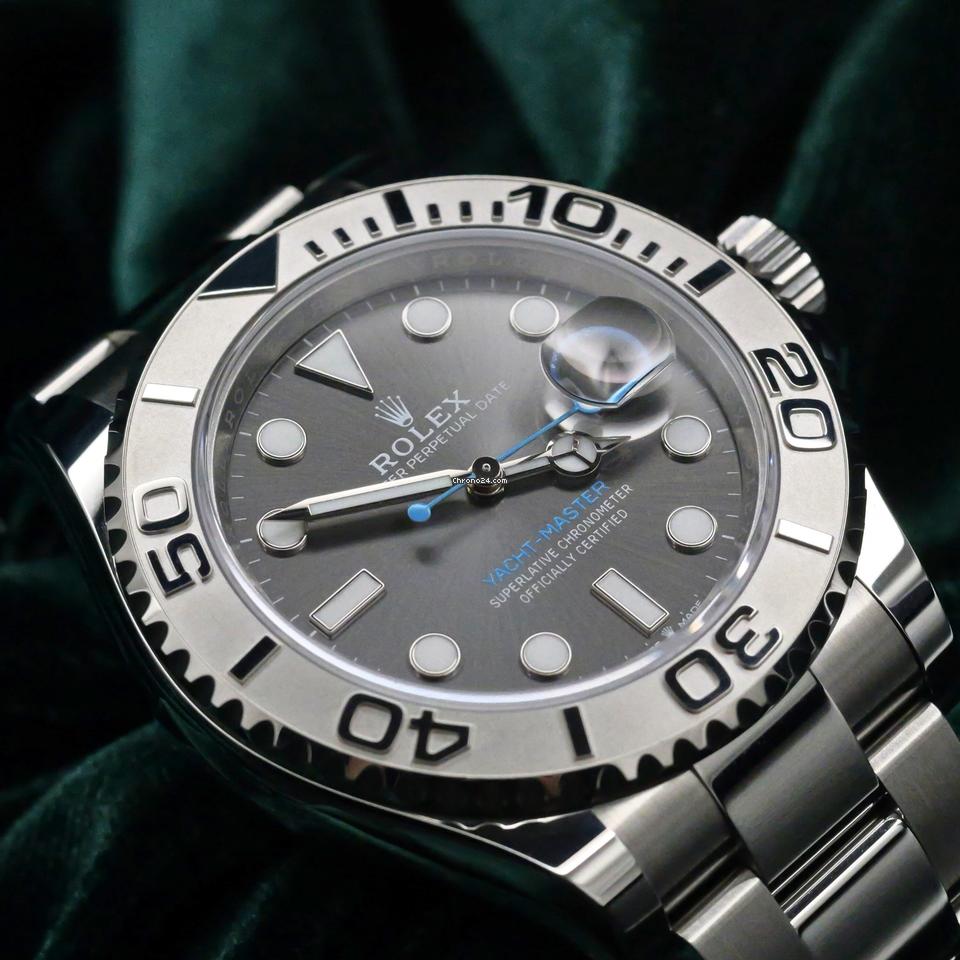 Rolex | Yacht-Master | 126622 | Platinum | 40 mm | Steel | Grey | Automatic