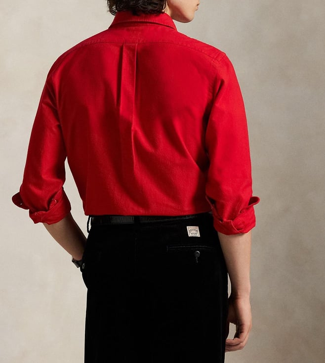 POLO RALPH LAUREN Red Graphic Regular Fit Shirt