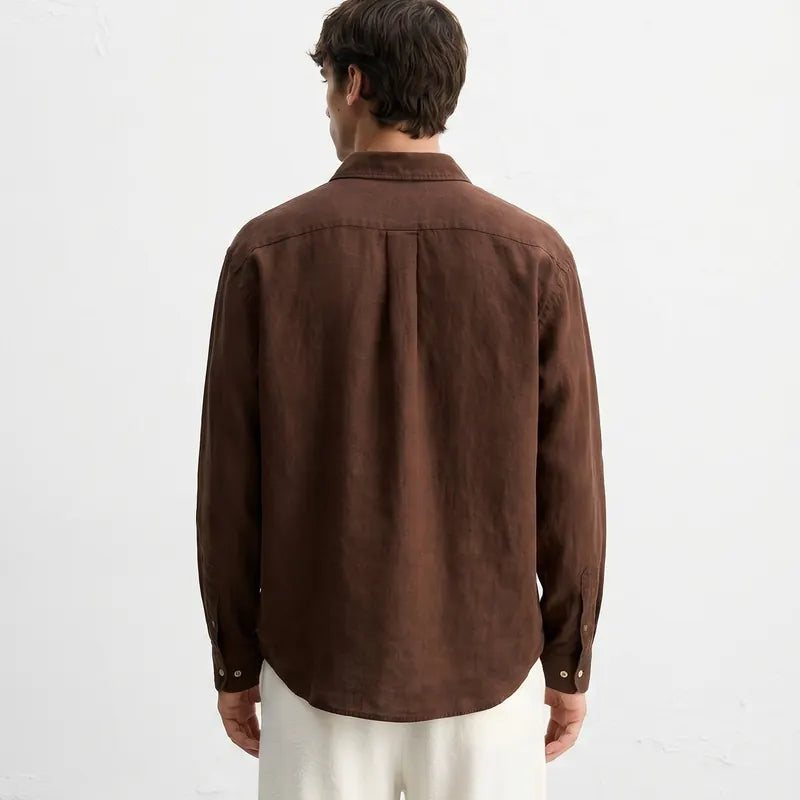 Classic Mercer Shirt – Dark Cocoa