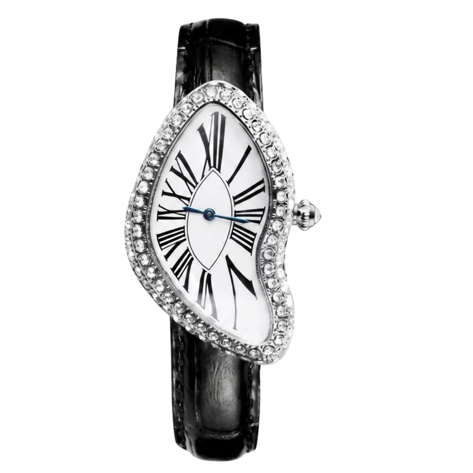 Cartier Crash Platinum Diamond Special Edition