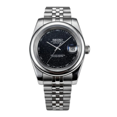 Seiko Galaxy Burst Dial Curved Bezel