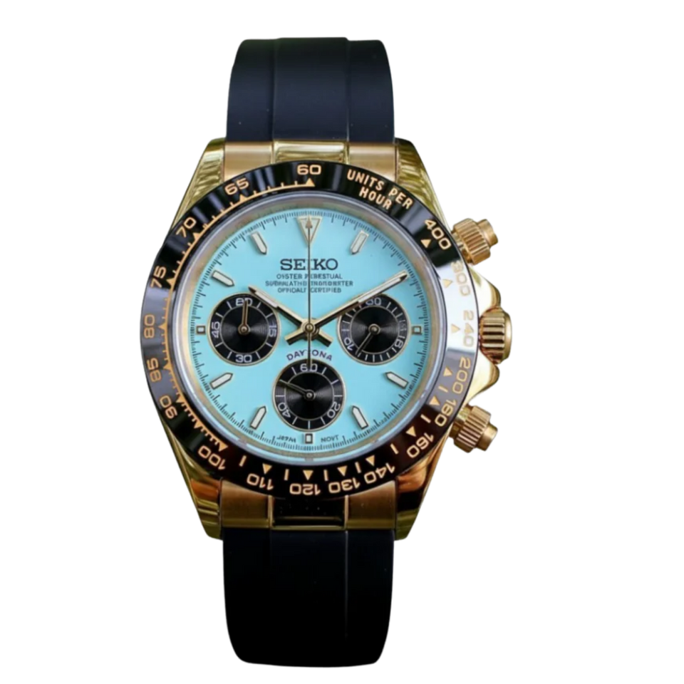 Seiko Tiffney Blue / Yellow Gold
