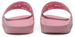 Gucci Wmns GG Slide Rubber 'Pink'