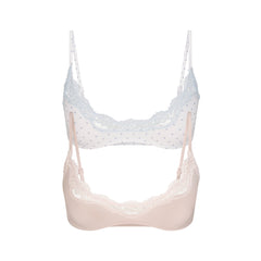 Fits Everybody Lace Scoop Bralette 2-pack