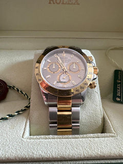 Rolex | Daytona | 116523 | Gold/Steel | 40 mm | Gold/Steel | Grey | Automatic