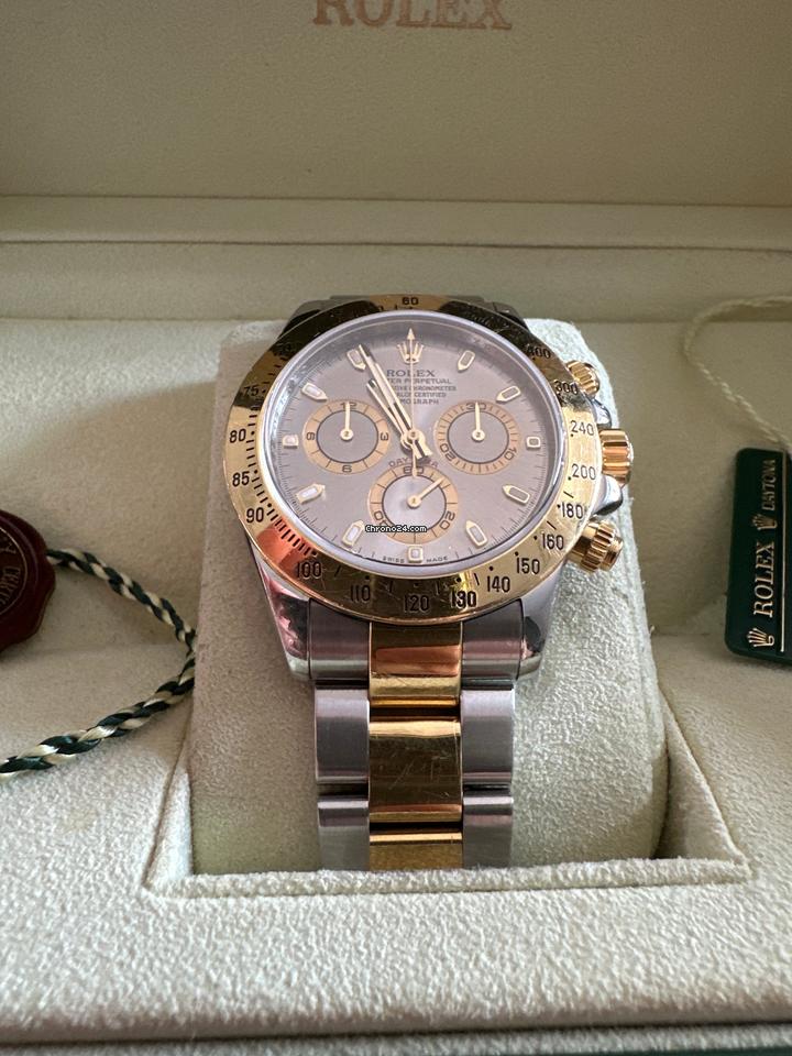 Rolex | Daytona | 116523 | Gold/Steel | 40 mm | Gold/Steel | Grey | Automatic