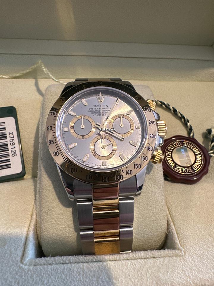 Rolex | Daytona | 116523 | Gold/Steel | 40 mm | Gold/Steel | Grey | Automatic
