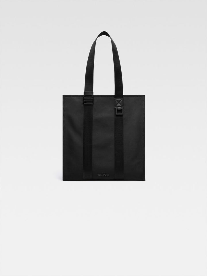 Jacquemus The Cuerda Shopper Bag Nylon Bag Black
