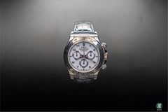 Rolex | Daytona | 116519LN | White gold | 40 mm | Crocodile skin | Mother of pearl | Automatic