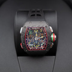 Richard Mille Automatic Winding Split-seconds Chronograph Full Carbon