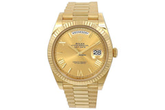 Rolex | Day-Date | 228238 | Yellow gold | 40 mm | Yellow gold | Gold | Automatic