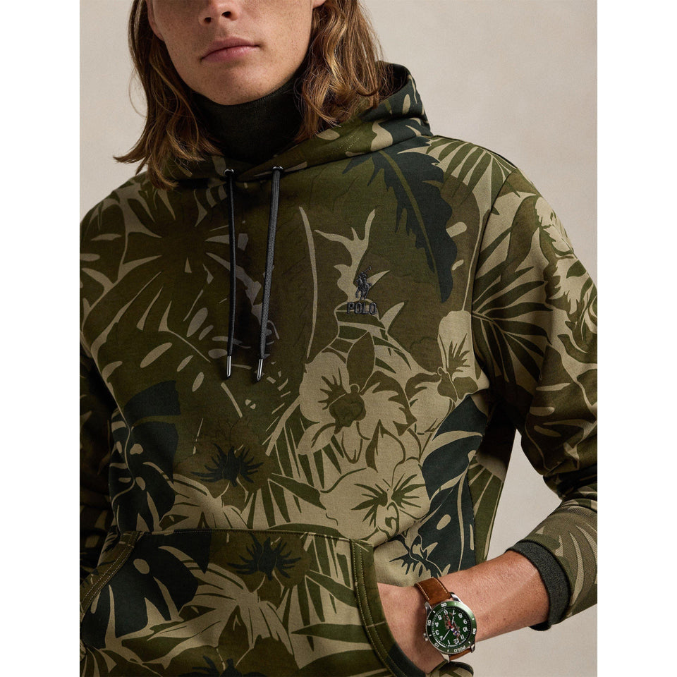 Palm-Camo Double Knit Hoodie