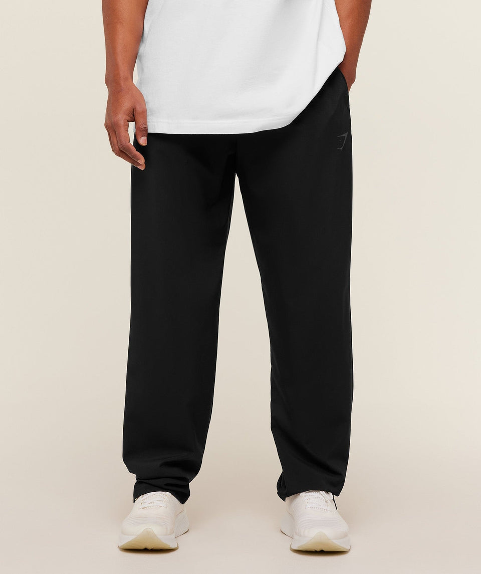 Gymshark Arrival Contrast Pants - Black/Onyx Grey