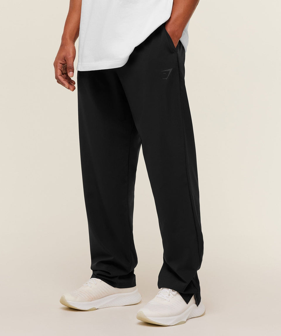 Gymshark Arrival Contrast Pants - Black/Onyx Grey