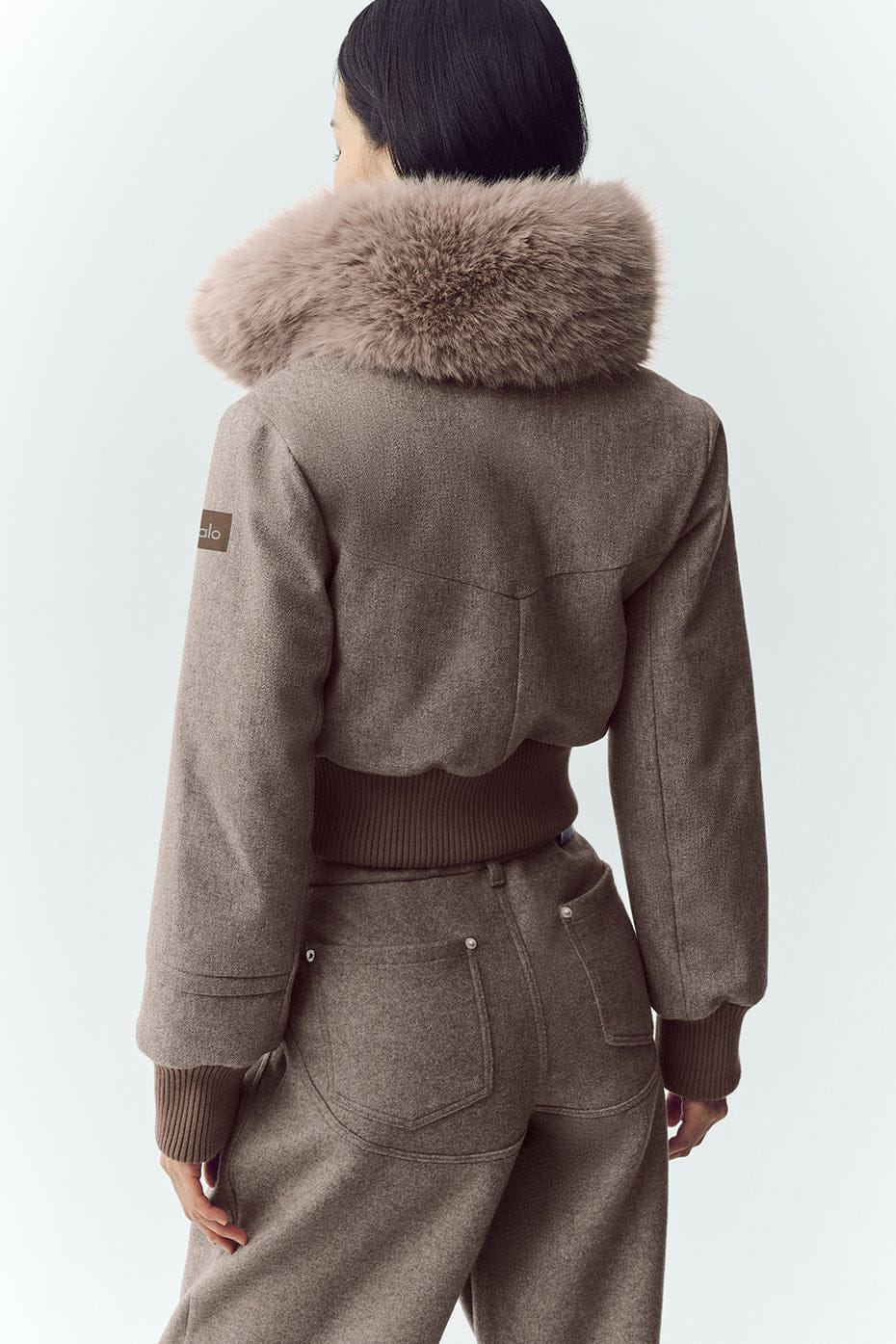 Wool Blend Bunny Slope Jacket