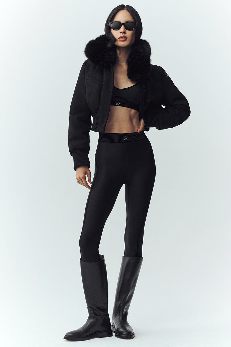Wool Blend Bunny Slope Jacket