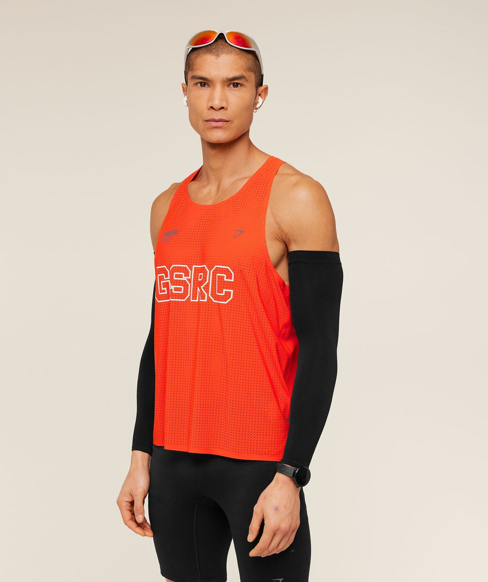 Gymshark Running Elite Race Vest - Electric Orange