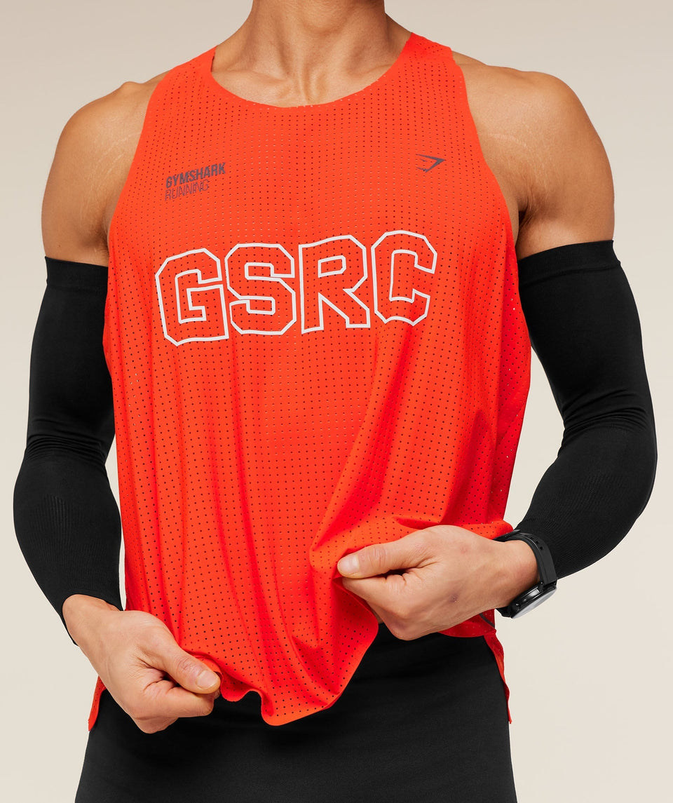 Gymshark Running Elite Race Vest - Electric Orange