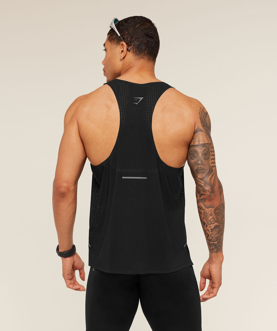 Gymshark Running Elite Race Vest - Black