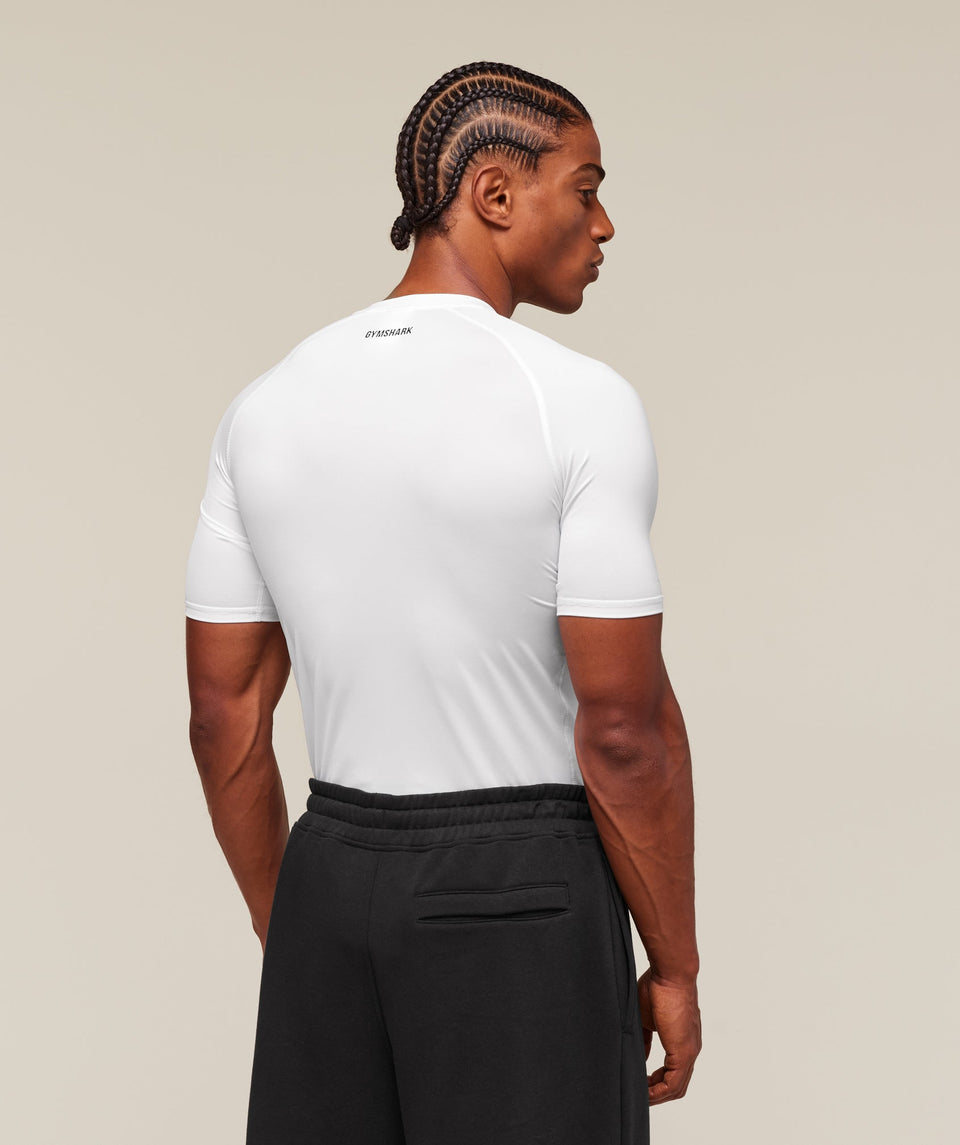 Gymshark Element Baselayer T-Shirt - White