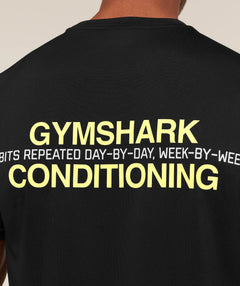 Gymshark Gymshark Conditioning T-Shirt - Black