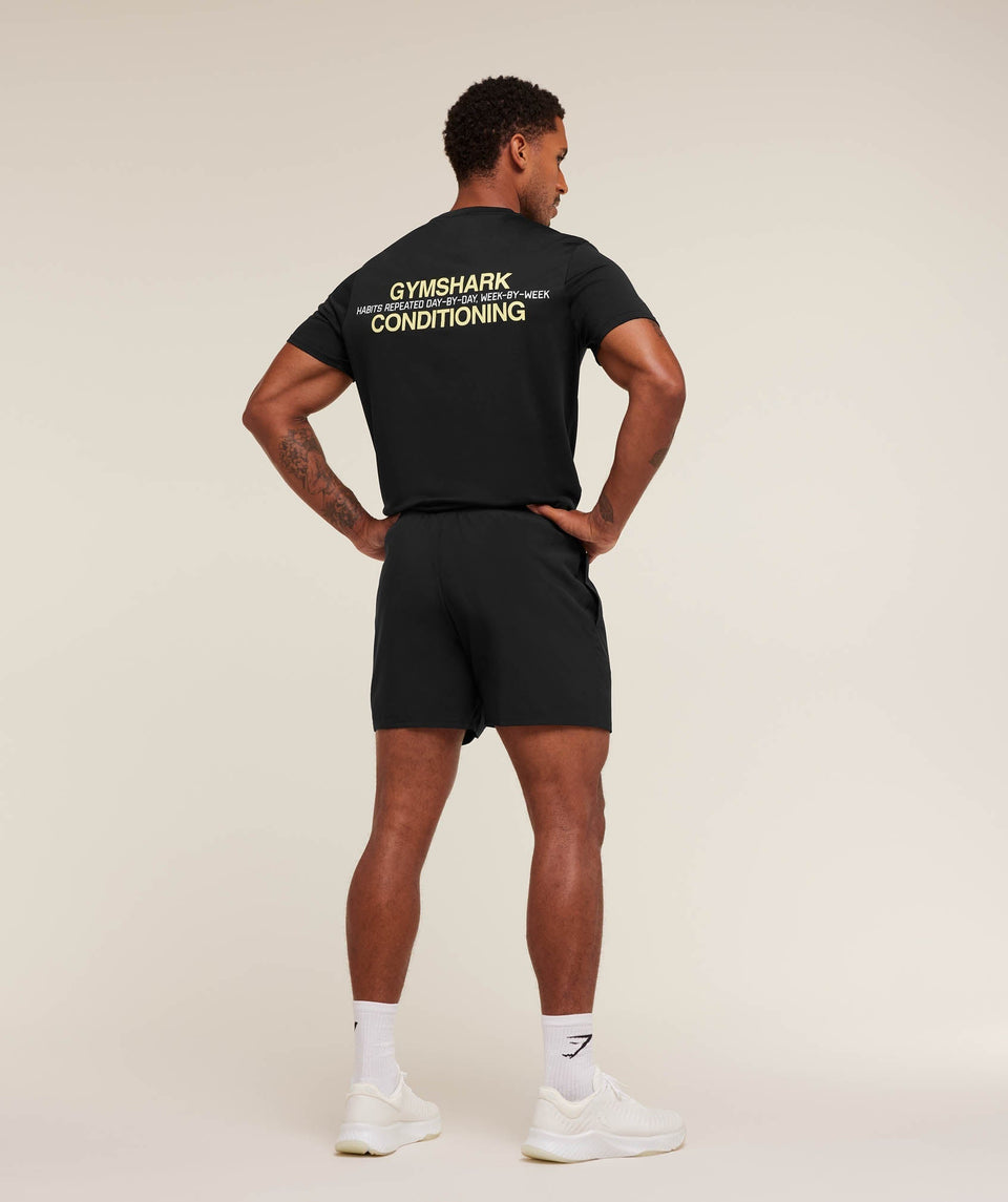 Gymshark Gymshark Conditioning T-Shirt - Black