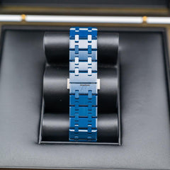 Audemars Piguet Double Balance Wheel Openworked Midnight Ceramic Blue New Release Very Rare