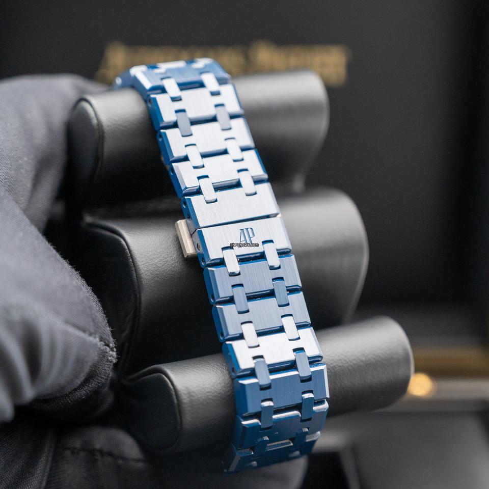 Audemars Piguet Double Balance Wheel Openworked Midnight Ceramic Blue New Release Very Rare