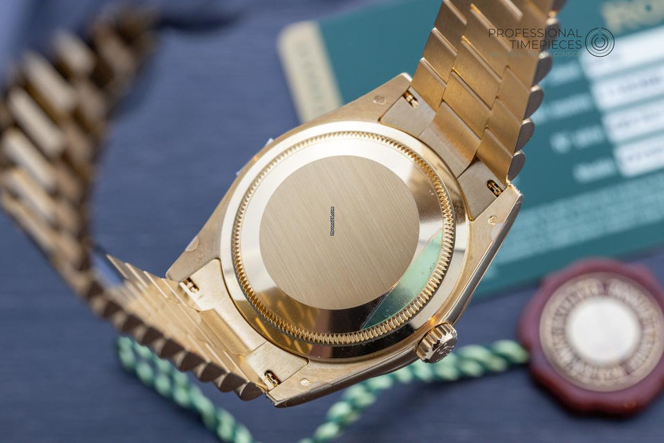 Rolex | Day-Date | 118388 | Yellow gold | 36 mm | Yellow gold | Champagne | Automatic