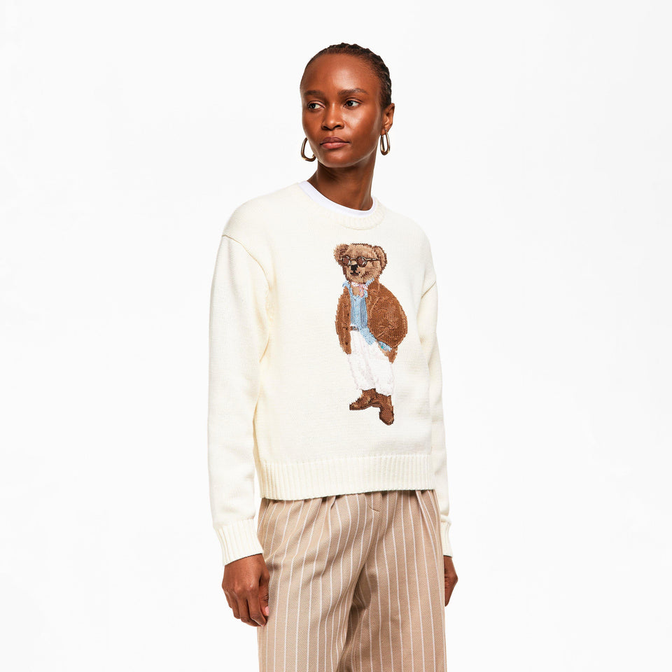 Bear Crew Neck Jumper